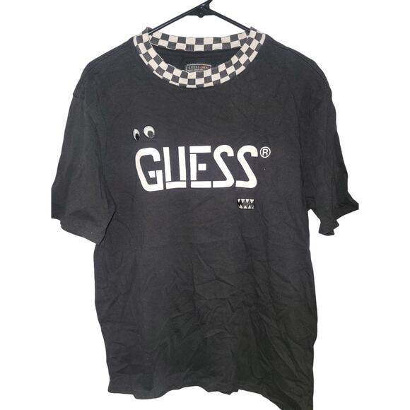 Guess x J Balvin Vibras Checker Tee (Small) - Picture 1 of 4